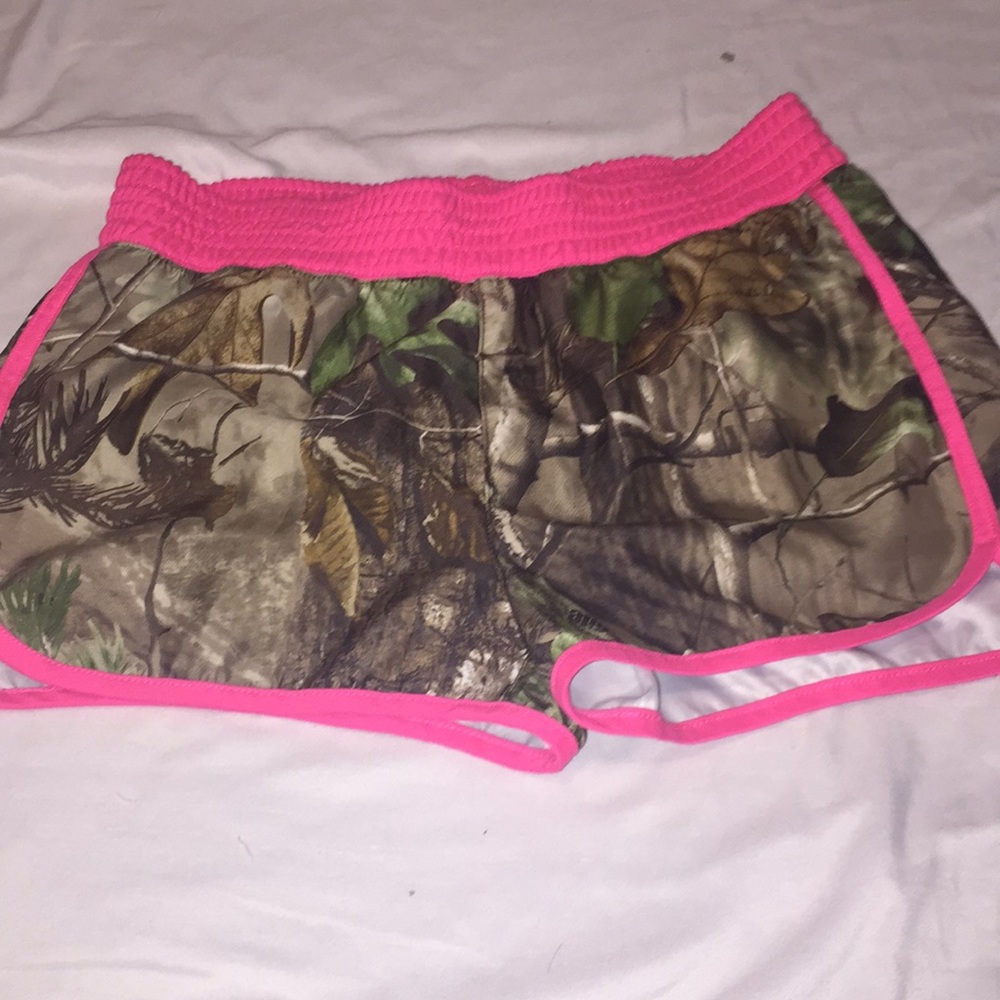 Army pink shorts